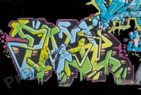 photo texture of graffiti decal 0004